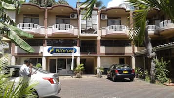 Fassade der Unterkunft