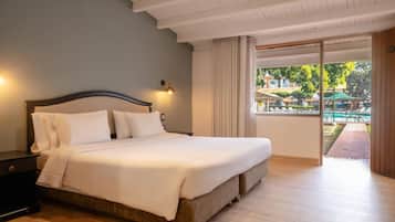 Phòng Executive, 1 giường cỡ king, không hút thuốc | Bộ đồ giường cao cấp, minibar, két bảo mật tại phòng