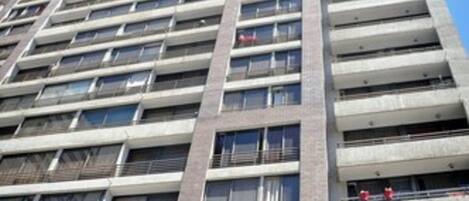 Fassade der Unterkunft