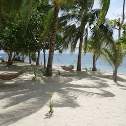 On the beach, beach massages, scuba diving, snorkeling