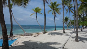 On the beach, beach massages, scuba diving, snorkelling