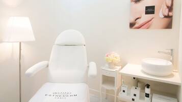 Body treatments, facials