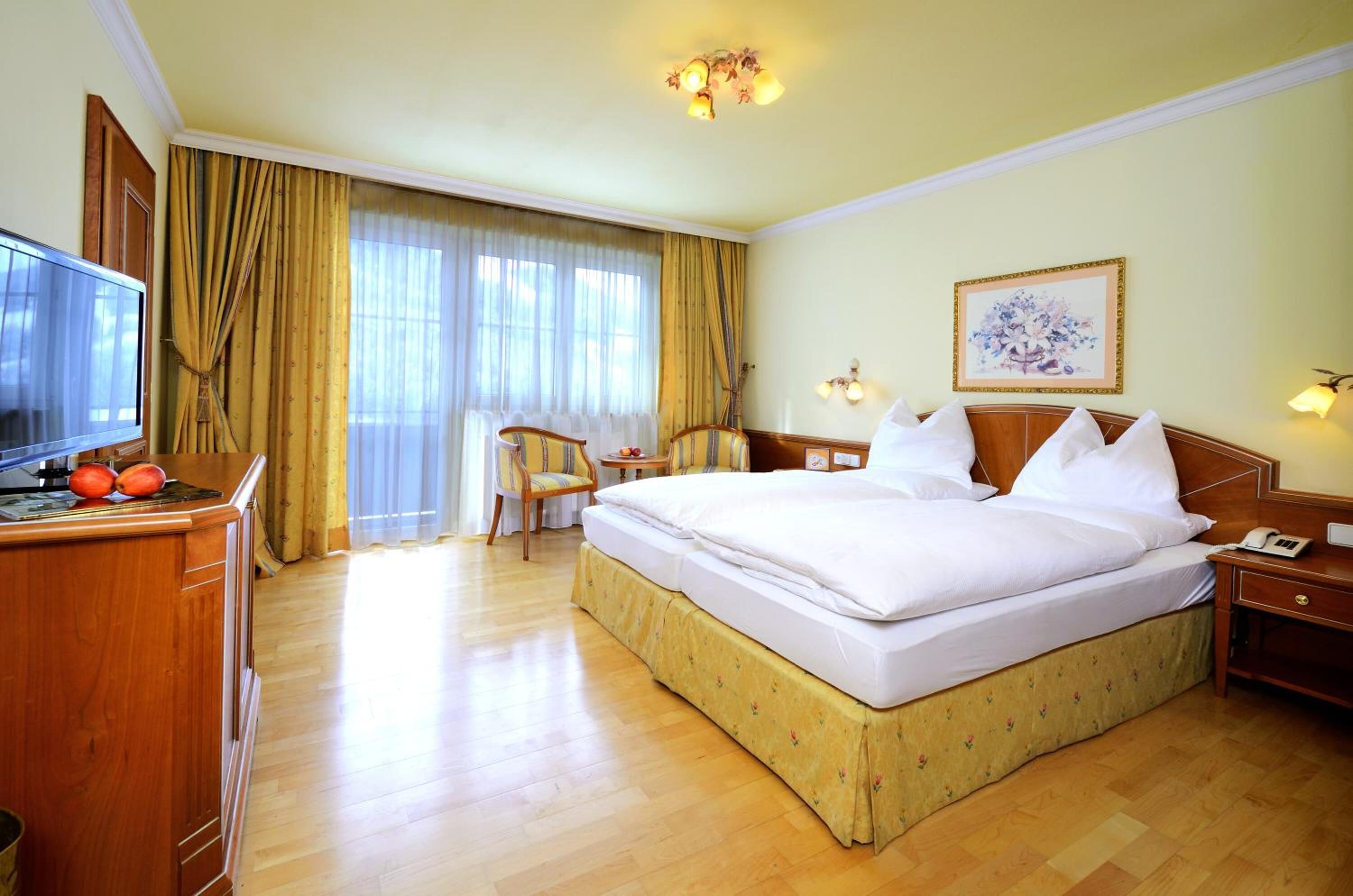 Hypoallergeen beddengoed, een kluis op de kamer, individueel gedecoreerd