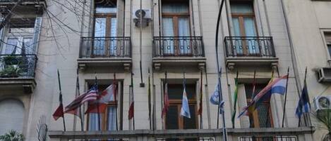 Façade de l’hébergement