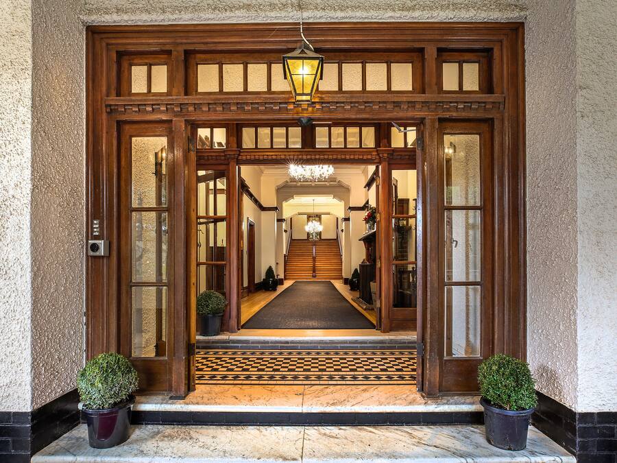 Fassade der Unterkunft