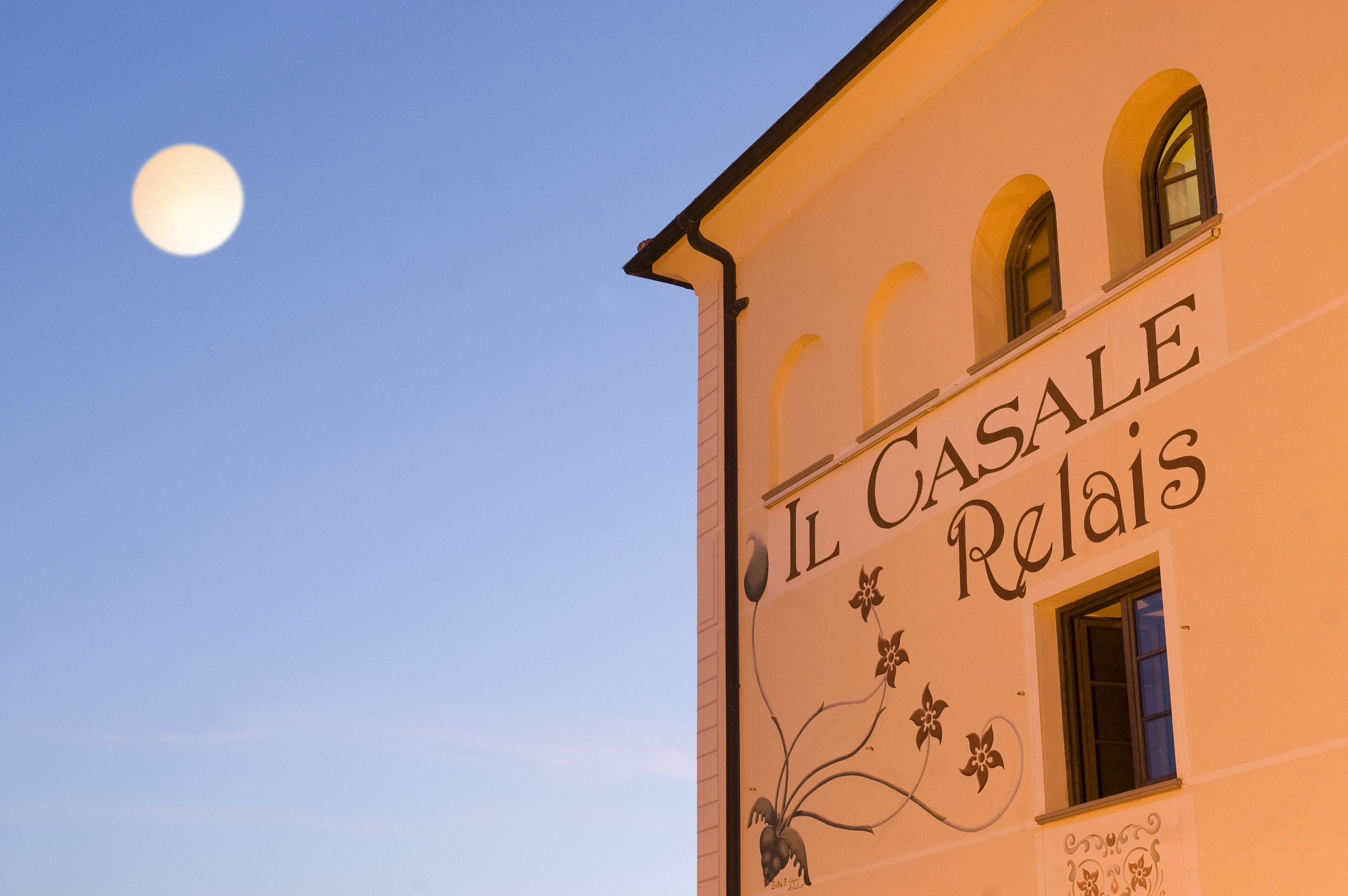 front of property – evening/night