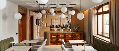 Daily buffet breakfast (RON 28 per person)