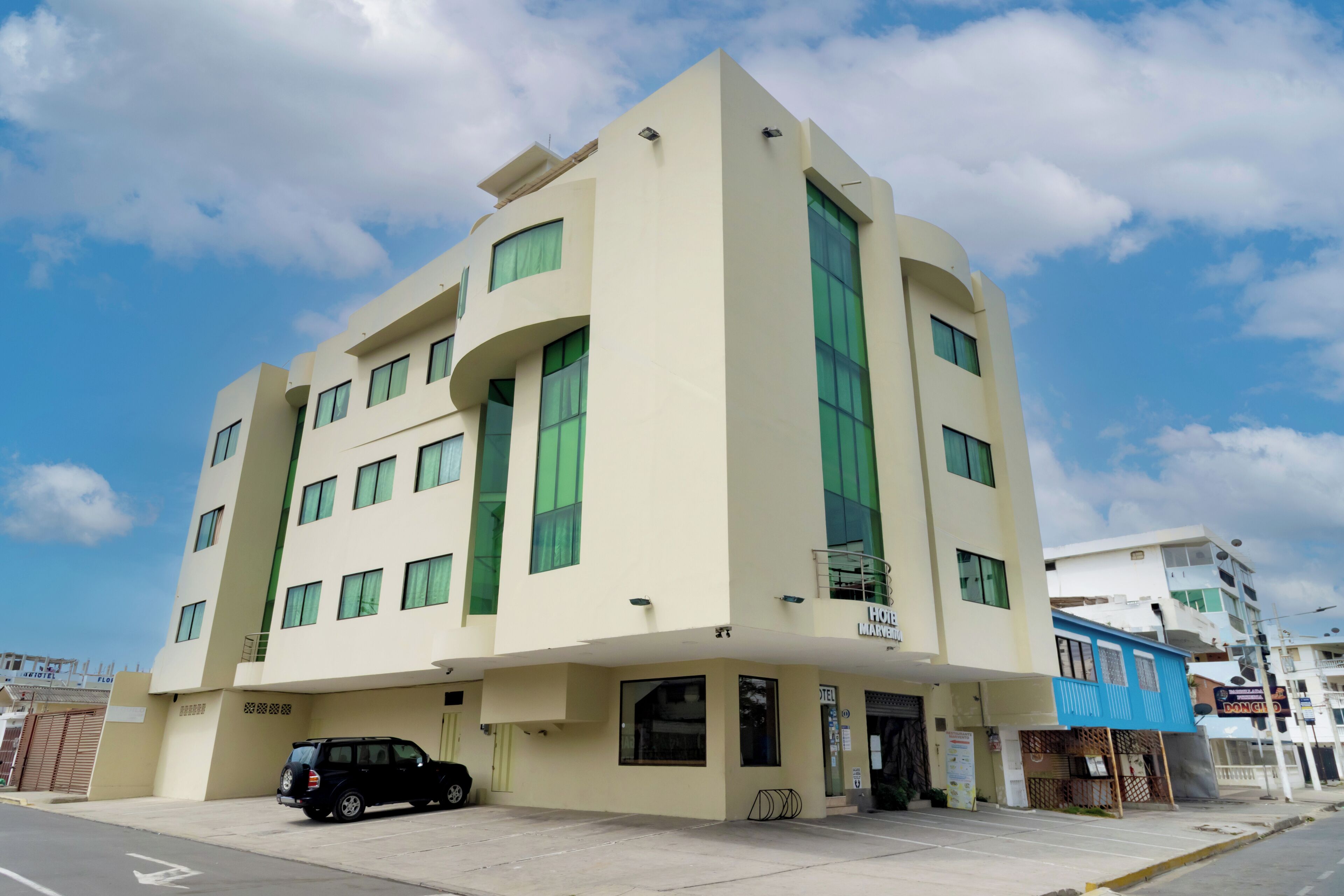 Fachada da propriedade