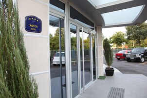 Entrada de la propiedad