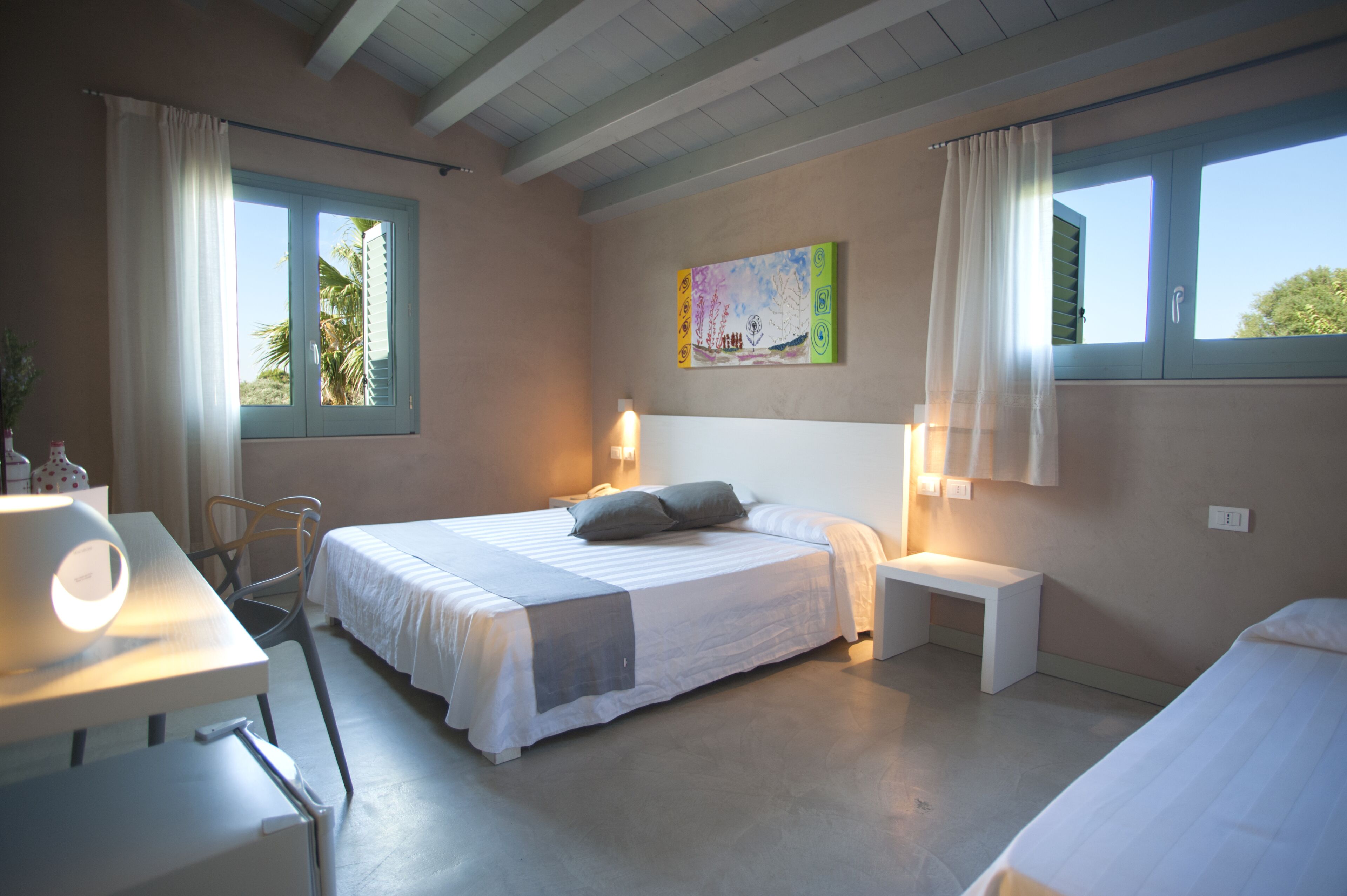 컴포트룸, 킹사이즈침대 1개, 정원 전망 | 이집트산 면 시트, 고급 침구, 미니바, 객실 내 금고