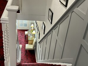 Handrails in stairways - Windsor Park (Blackpool)