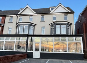 Front of property - evening/night