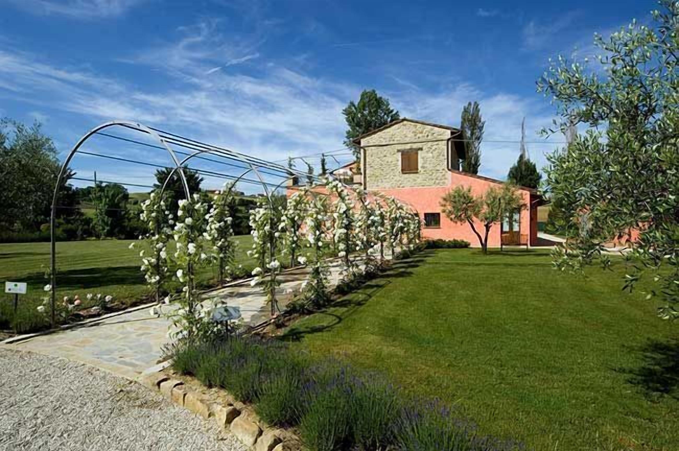 Fassade der Unterkunft