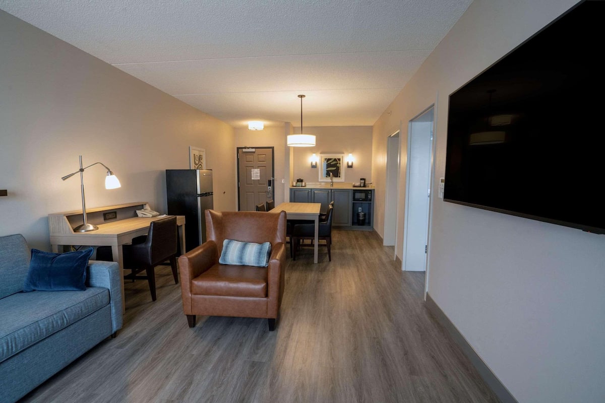 suite, 1 king bed, non smoking (extended stay) | 1 bedroom, in-room safe, desk, laptop workspace