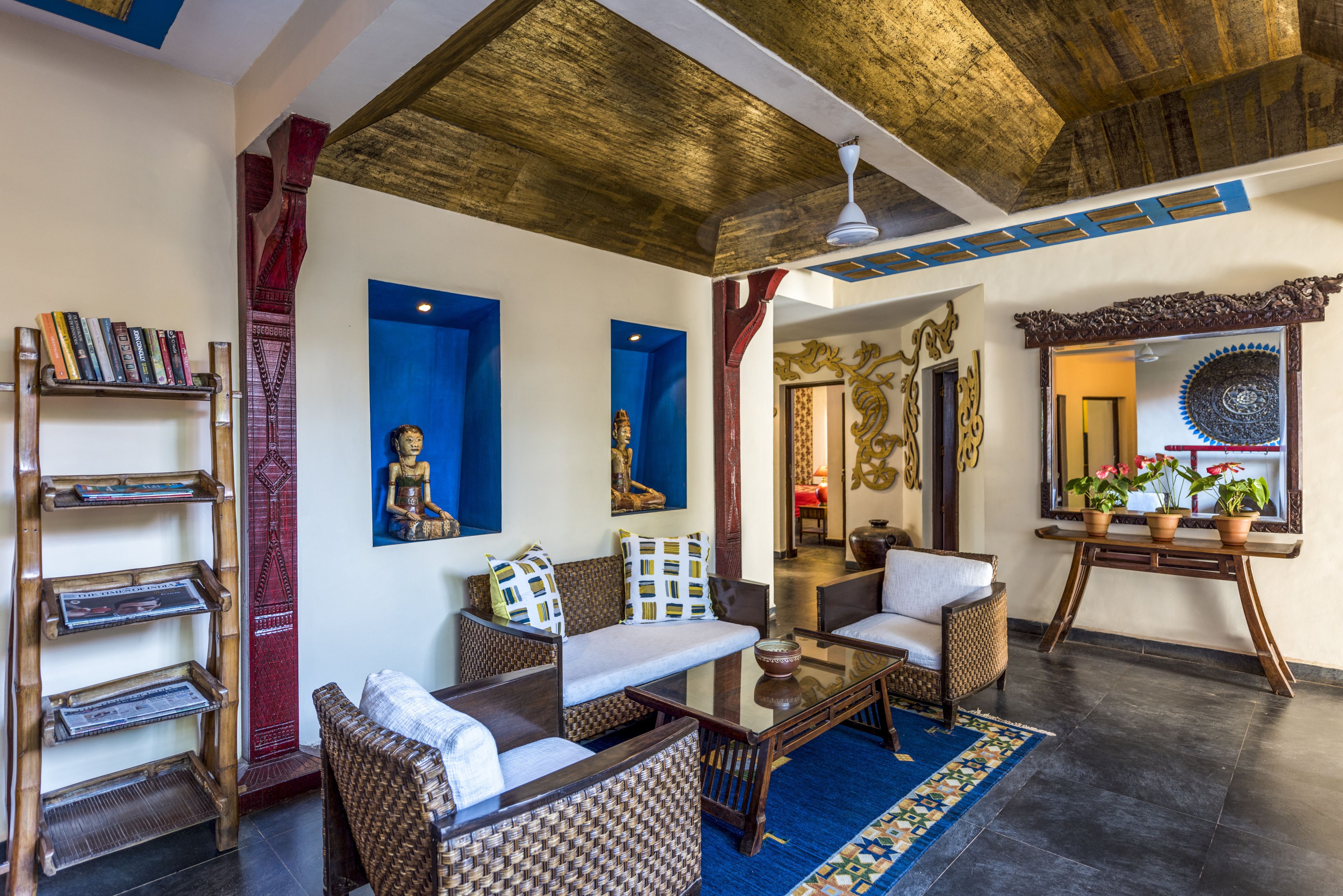 Sala de estar en el lobby