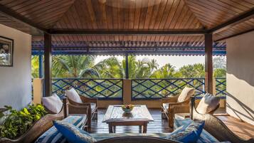 Sitteområde i lobbyen