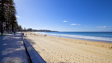 On the beach