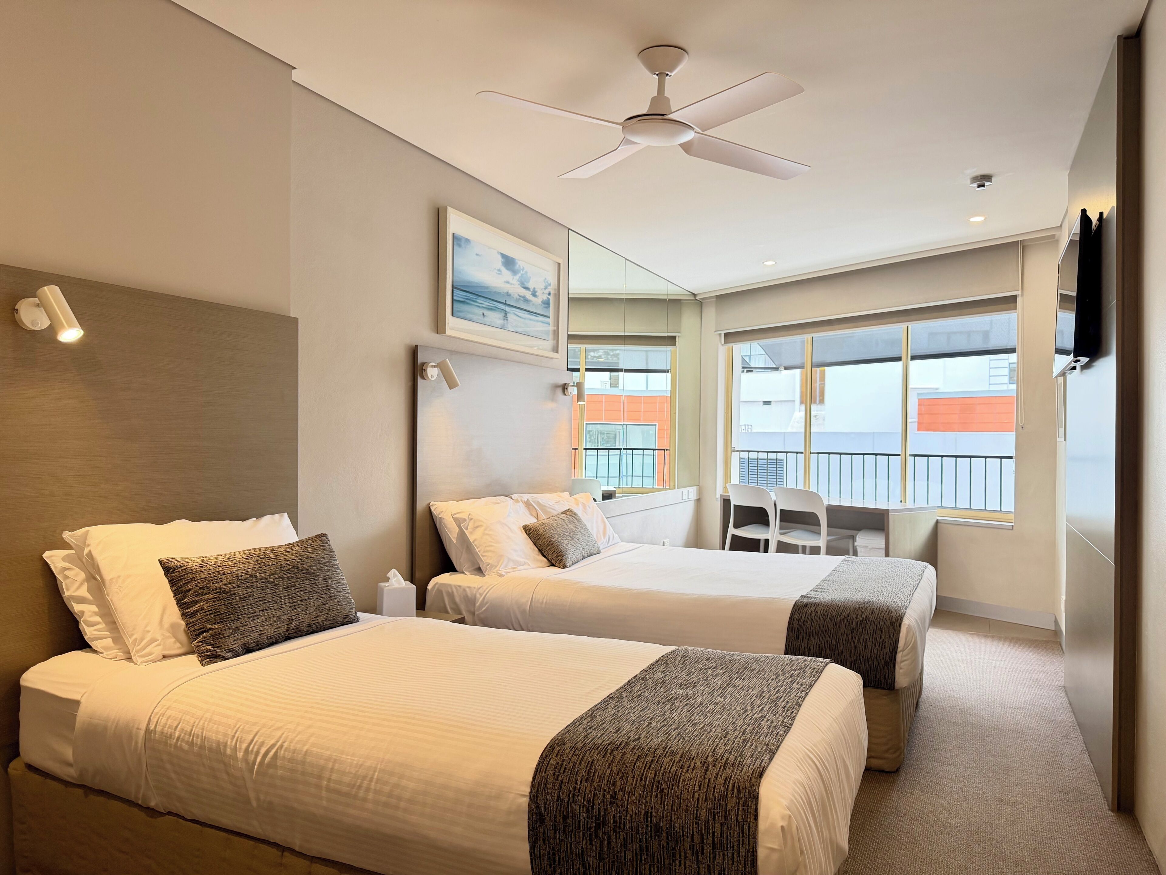Triple Room, Sea View | Premium bedding, in-room safe, individually furnished