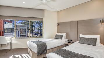 3 bedrooms, premium bedding, in-room safe, individually furnished