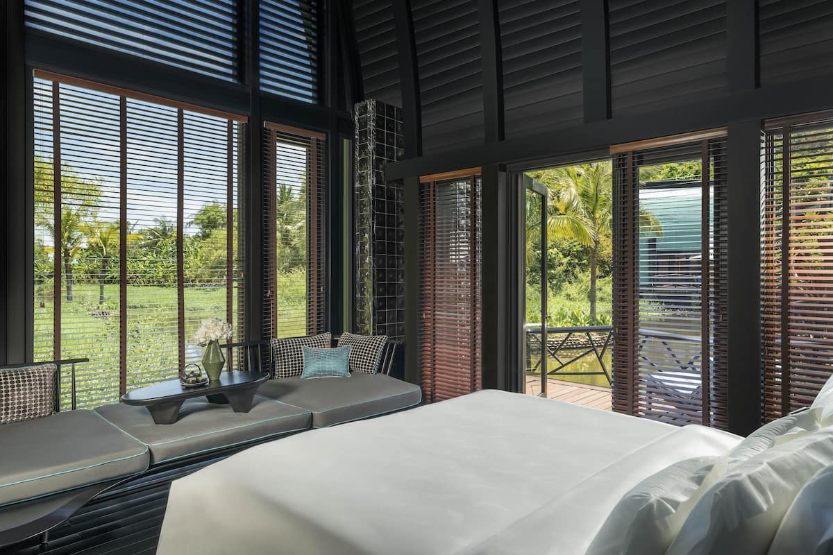 Villa - 1 soveværelse (Spa, Lagoon) | 1 soveværelse, minibar, pengeskab på værelset, individuelt design