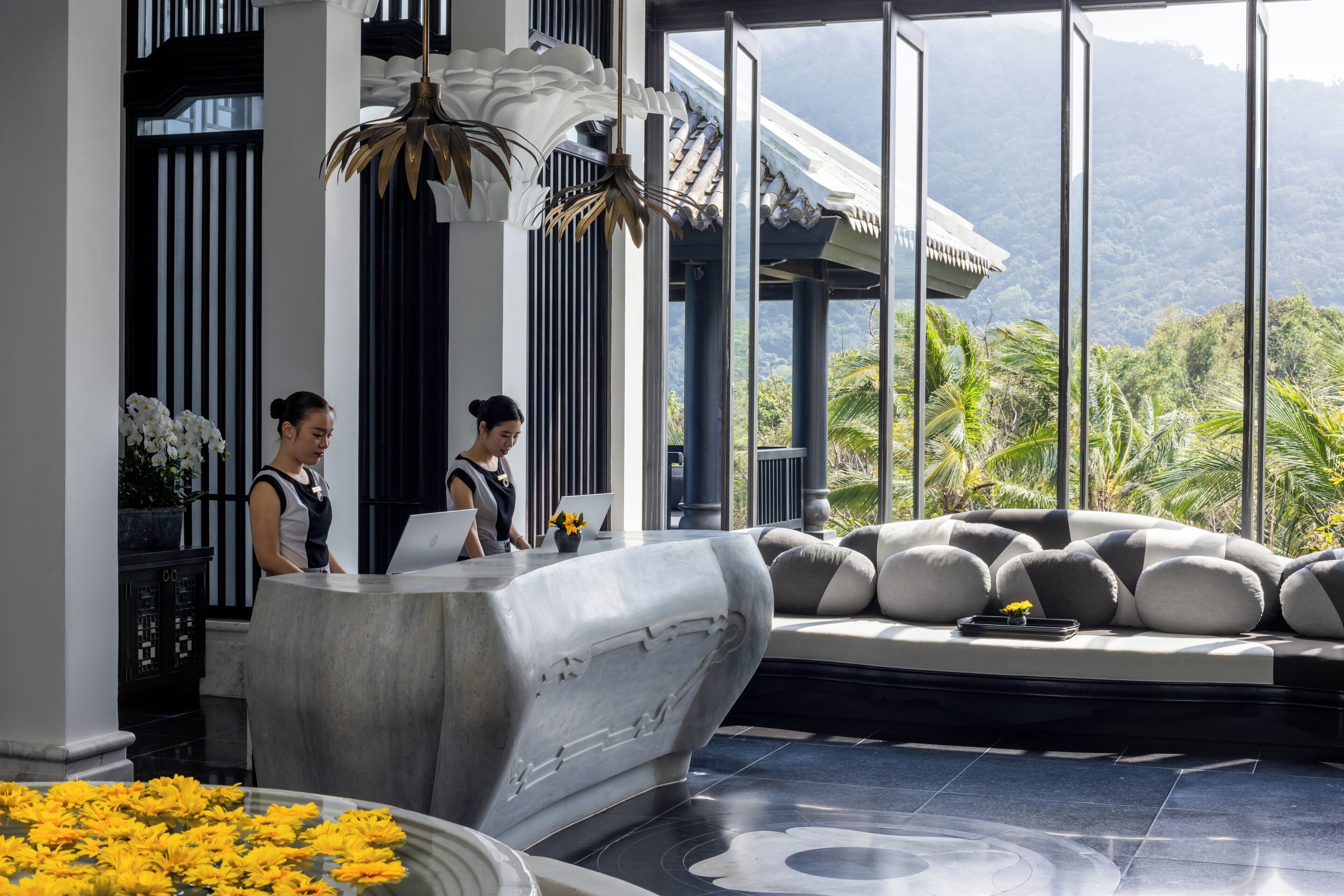 check-in/check-out kiosk