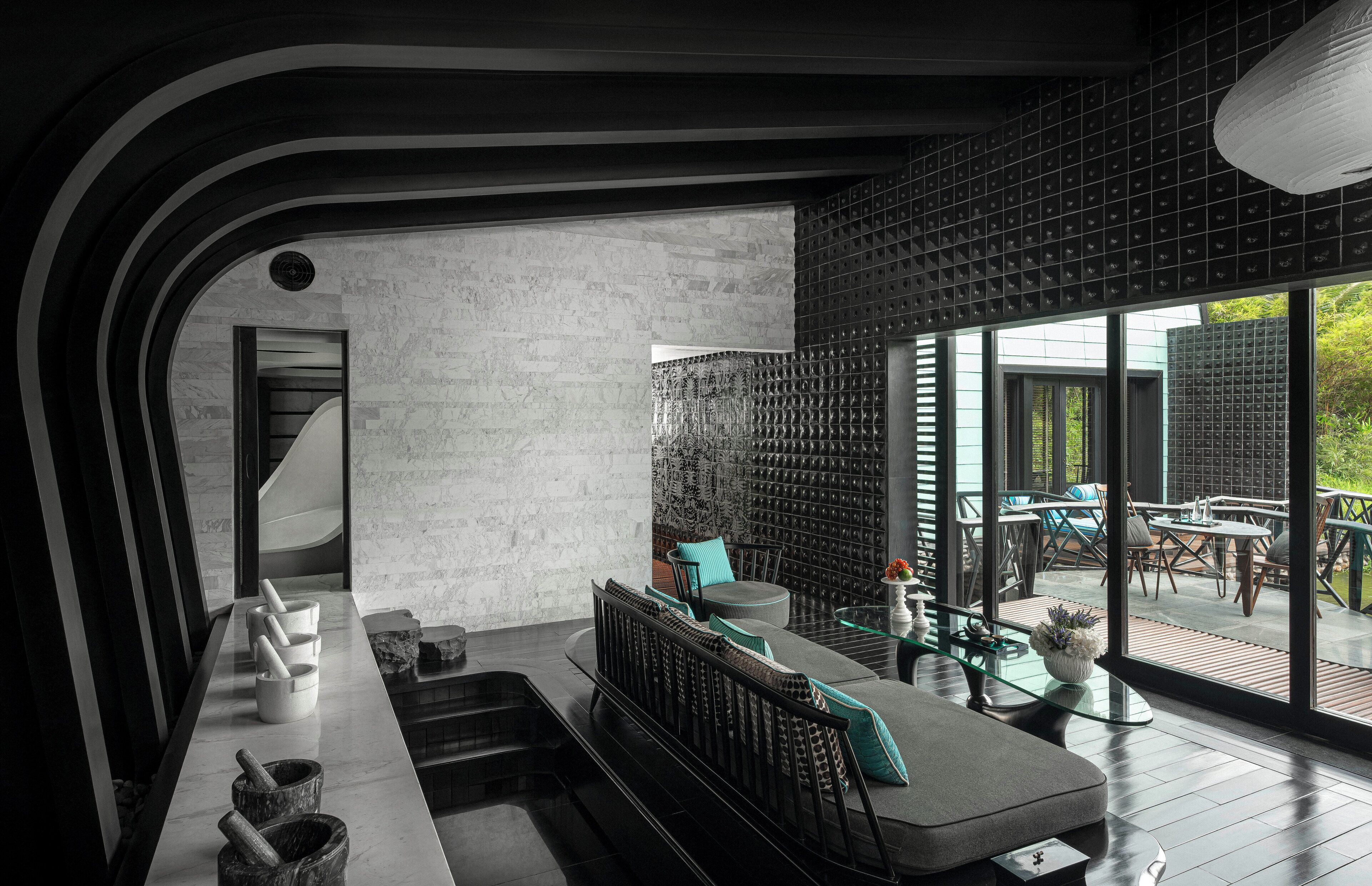 Villa, 1 chambre (Spa, Lagoon) | Minibar, coffre-fort, bureau