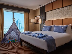 Family Room, 2 Bedrooms, Connecting Rooms | Hypo-allergenic bedding, down comforters, Select Comfort beds, minibar - Hilton Baku (Baku)