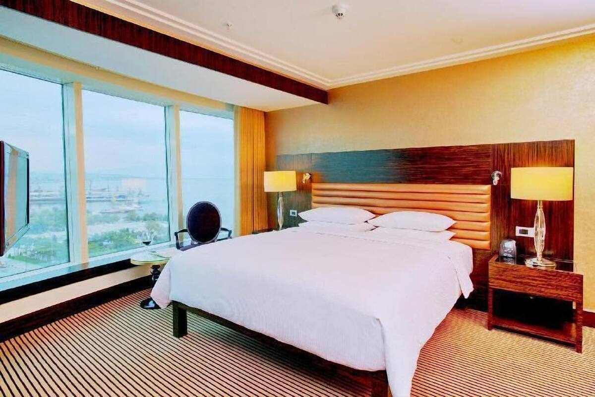 Hypo-allergenic bedding, down comforters, Select Comfort beds, minibar