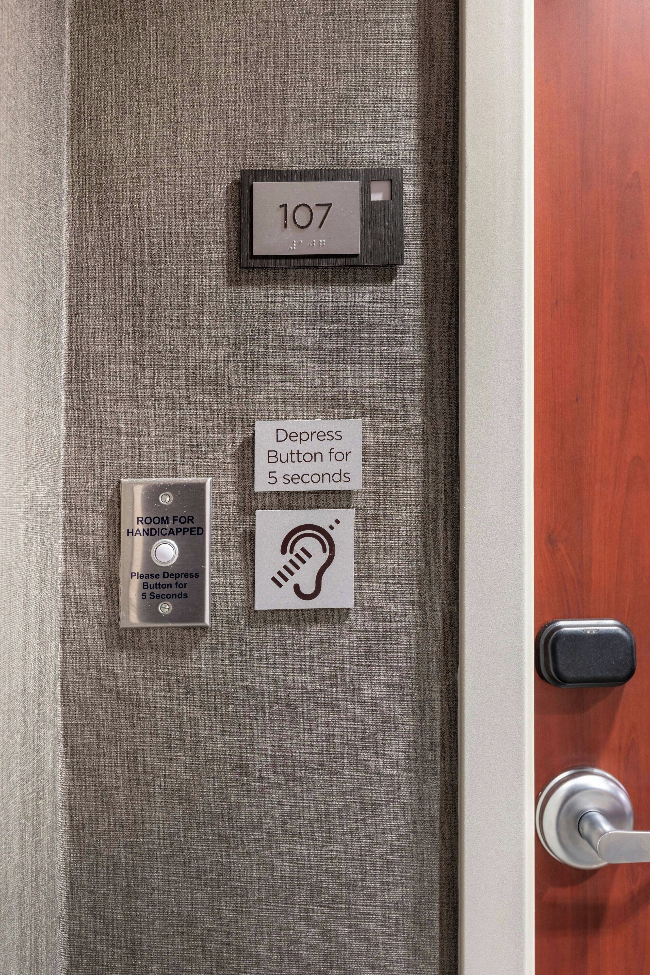 premium bedding, desk, blackout curtains, iron/ironing board