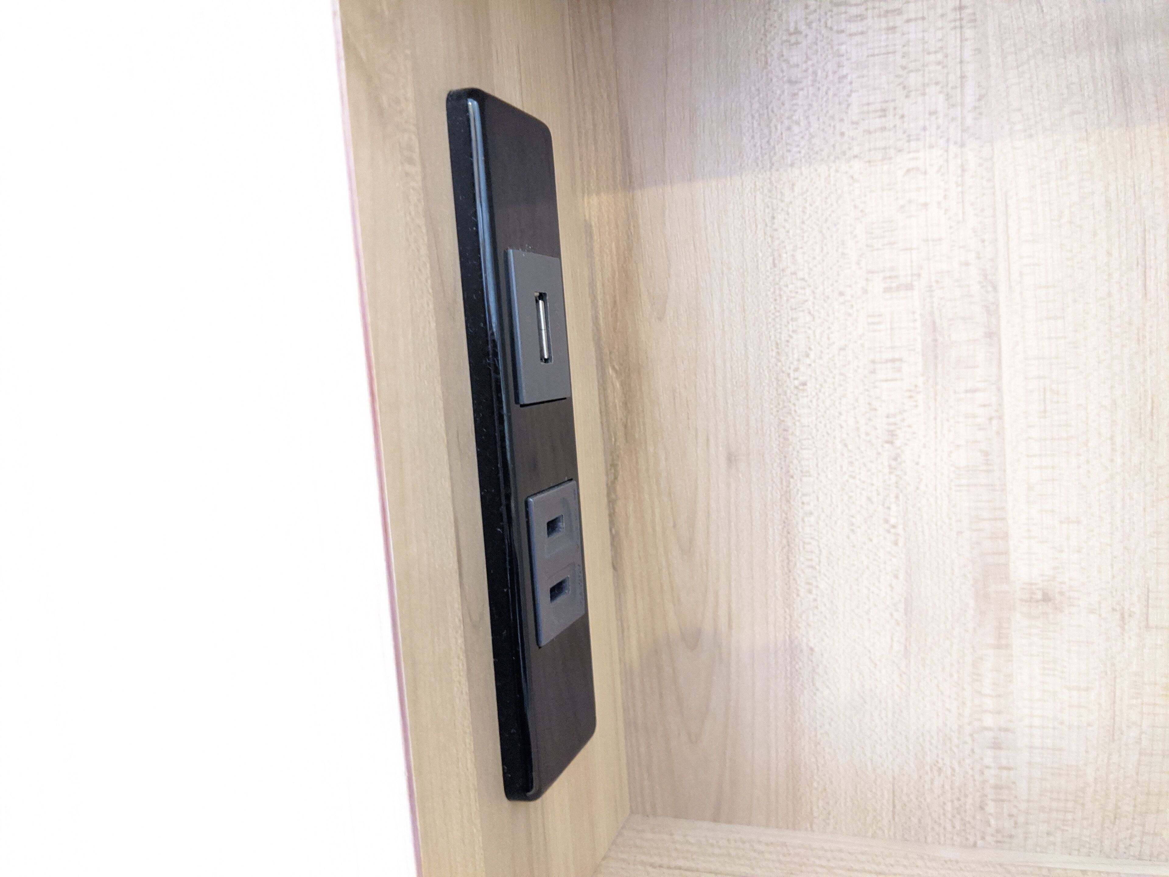 desk, laptop workspace, blackout curtains, free wifi