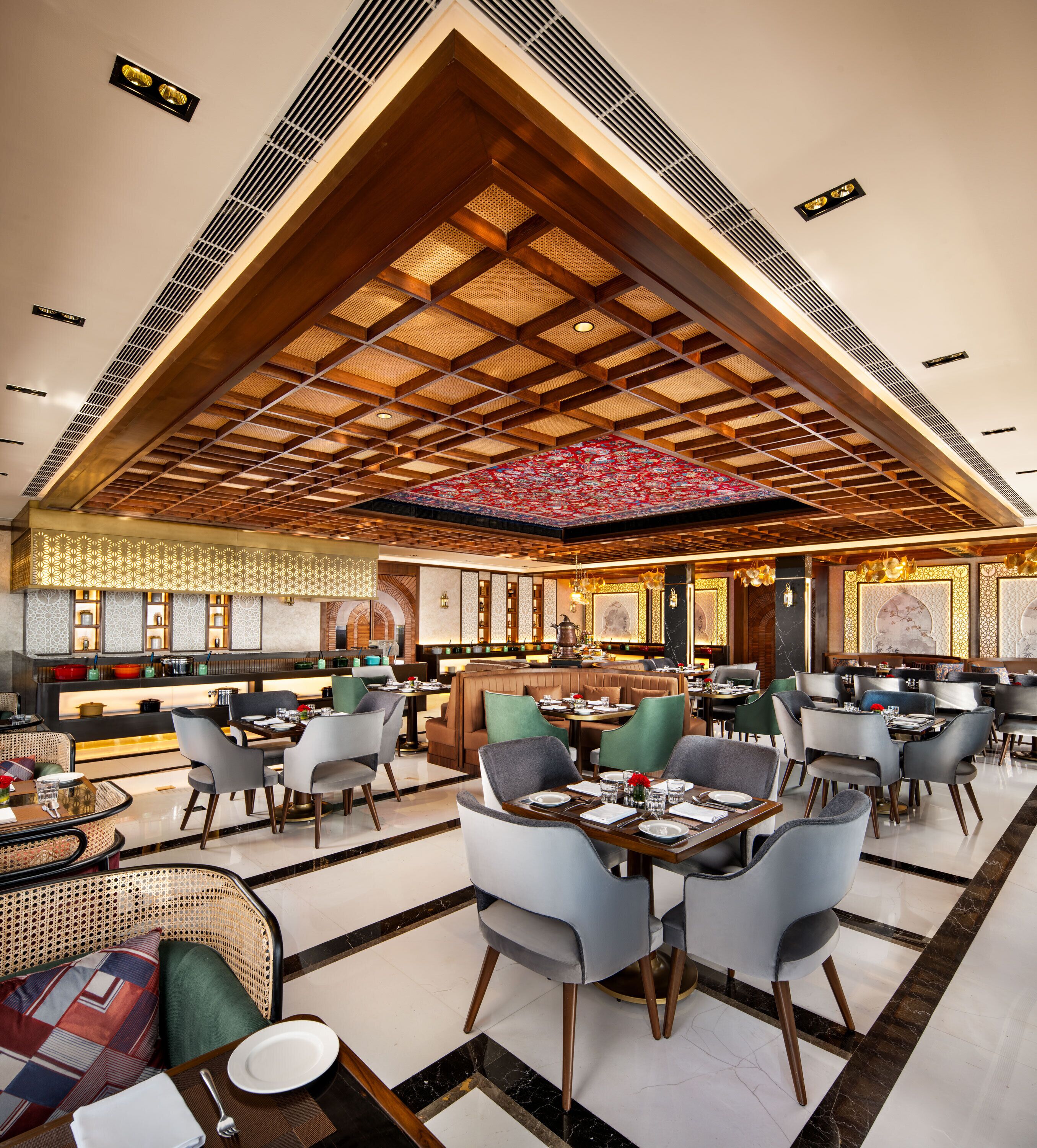 daily buffet breakfast (inr 1200 per person)