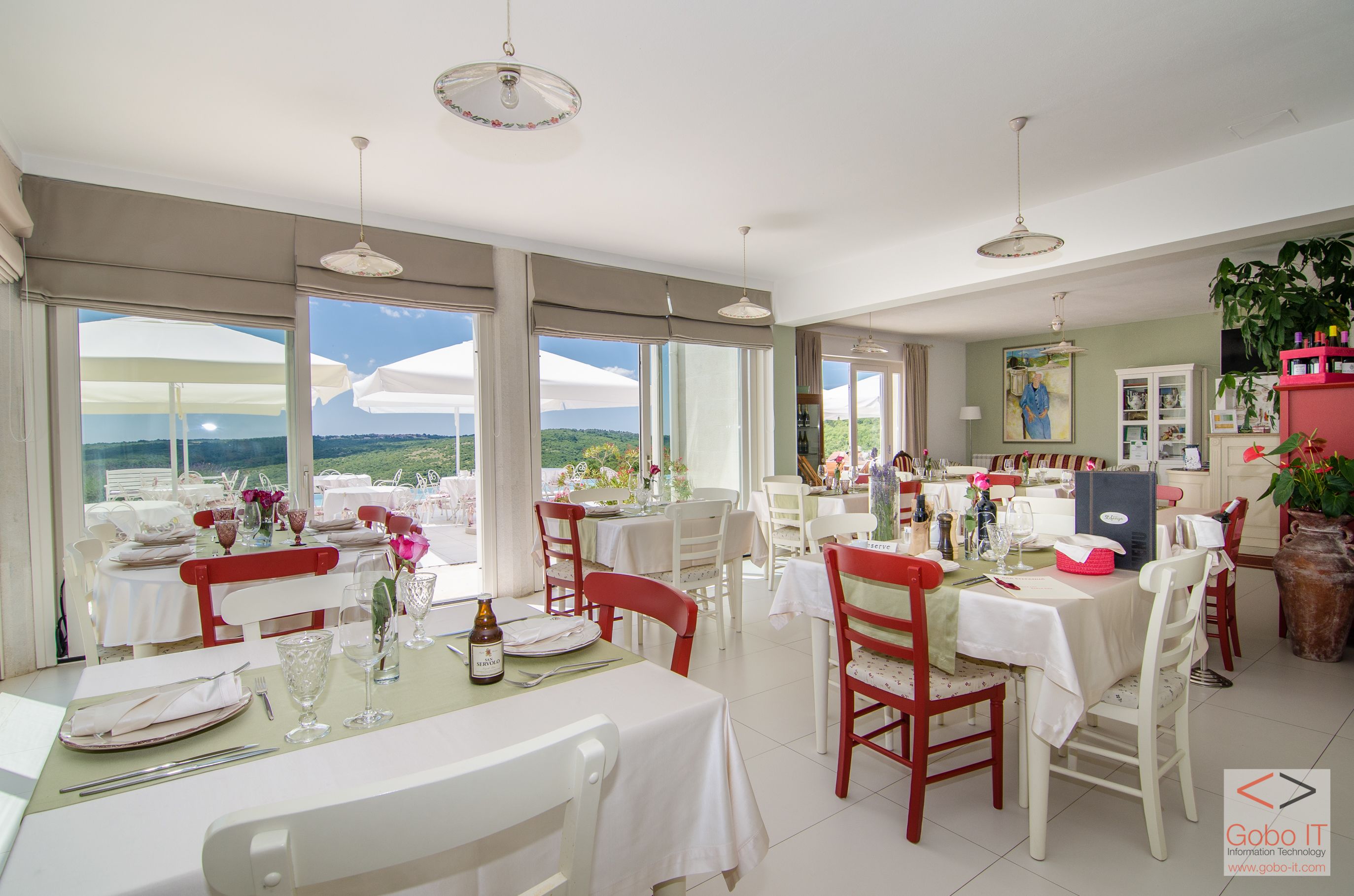 breakfast, lunch, dinner served; mediterranean cuisine, pool views