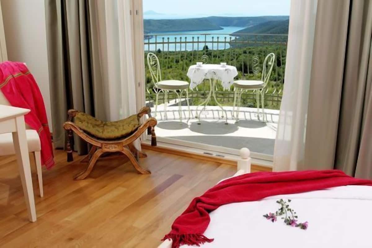 Chambre Double Supérieure, balcon, vue mer | Balcon
