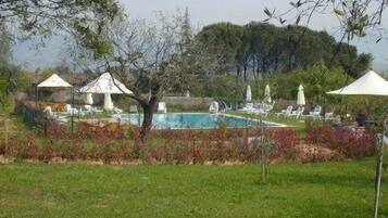Seasonal outdoor pool