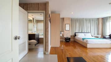 豪華開放式客房, 1 間臥室, 廚房, 城市景觀 (Deluxe Studio (checkin 8am - 8pm)) | 2 間臥室、客房內保險箱、書桌、免費無線上網