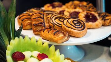 Daily continental breakfast for a fee