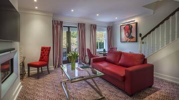 Duplex Suite | Oleskelualue | LCD-televisio, DVD-soitin