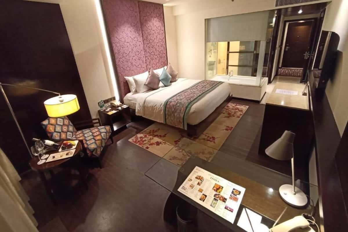 1 slaapkamer, een minibar, een kluis op de kamer, een laptopwerkplek