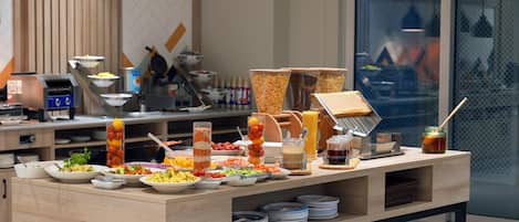 Frokostbuffé er inkludert hver dag