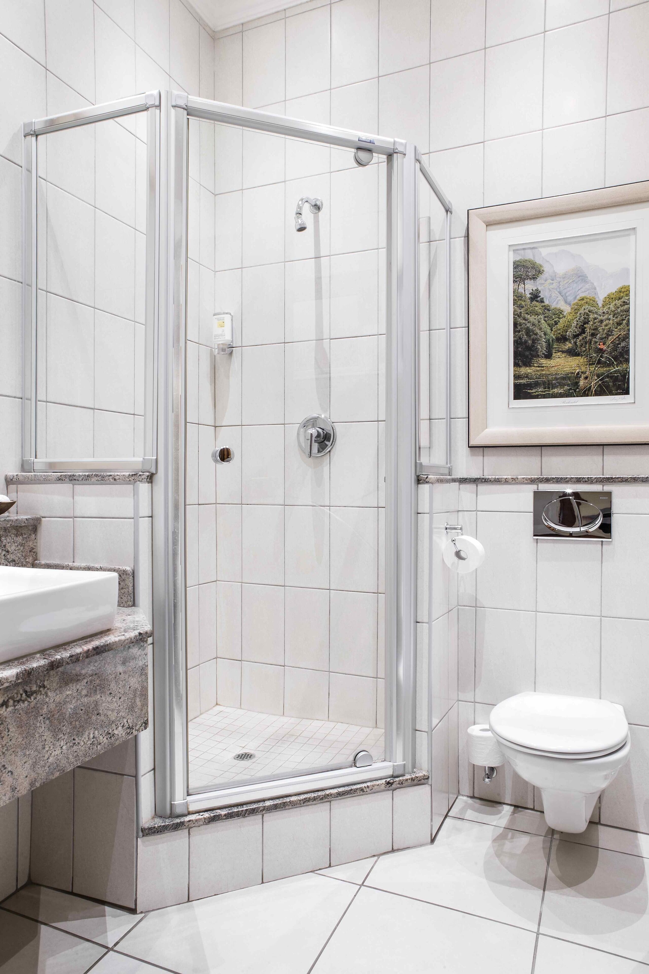 superior room, 1 king bed | bathroom | separate bathtub and shower, designer toiletries, hair dryer, towels