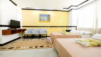 Phòng dành cho gia đình, nhiều giường | Giường gấp/giường phụ (phụ phí), truy cập Internet không dây miễn phí