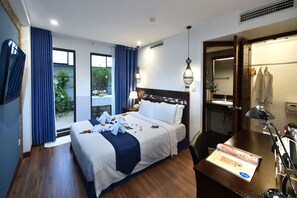 Deluxe Double or Twin Room | Bar mini, peti besi dalam bilik, dilengkapkan perabot secara berasingan 