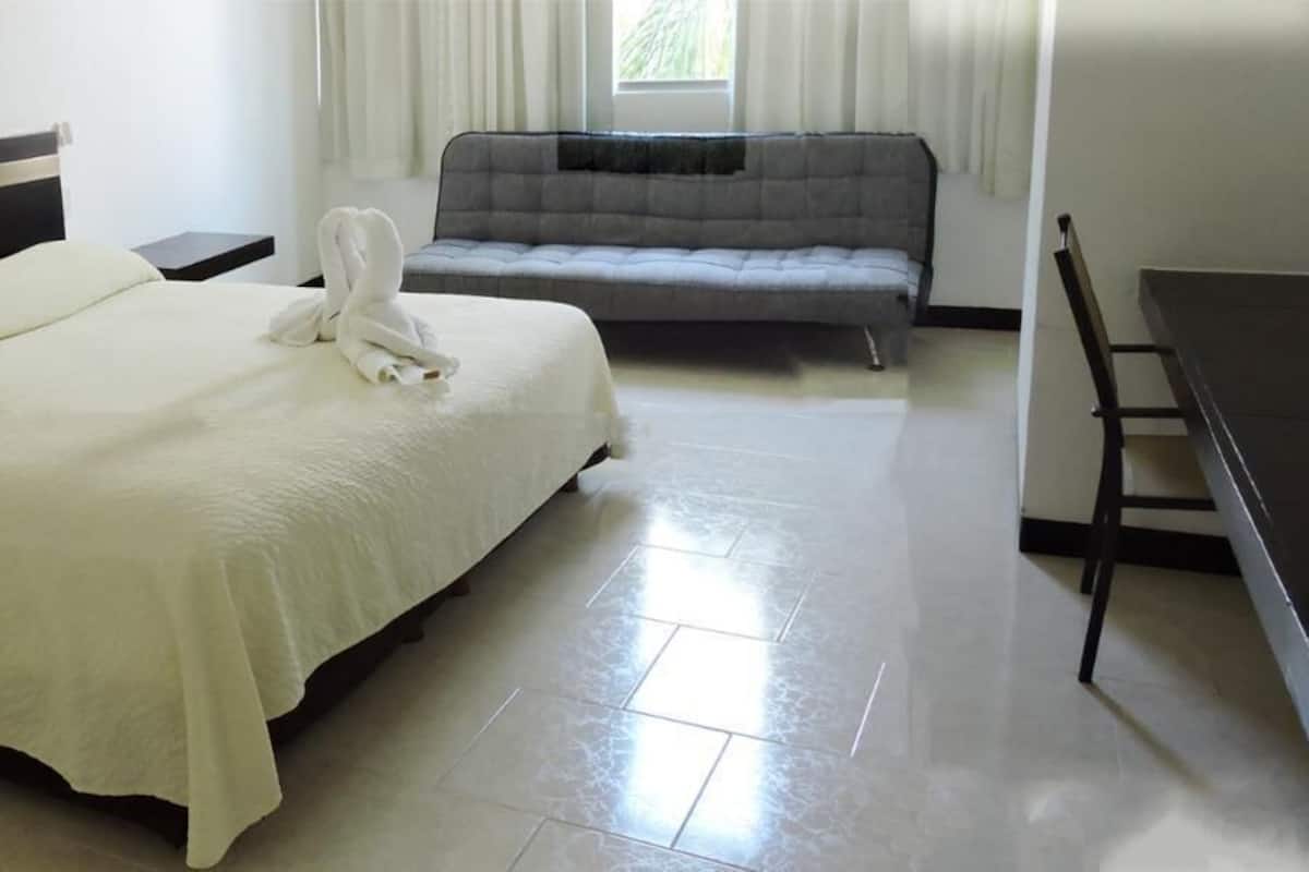 Premium bedding, minibar, in-room safe, desk