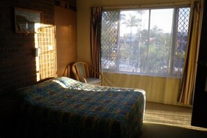 Blackout curtains, iron/ironing board, free WiFi