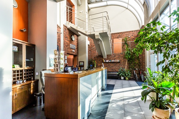 Entrada de la propiedad