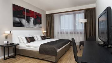 1 chambre, literie de qualité supérieure, matelas Tempur-Pedic, minibar