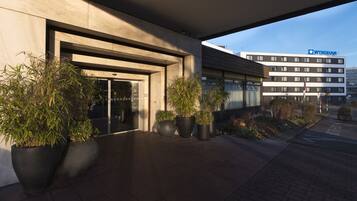 Entrée de l’hébergement