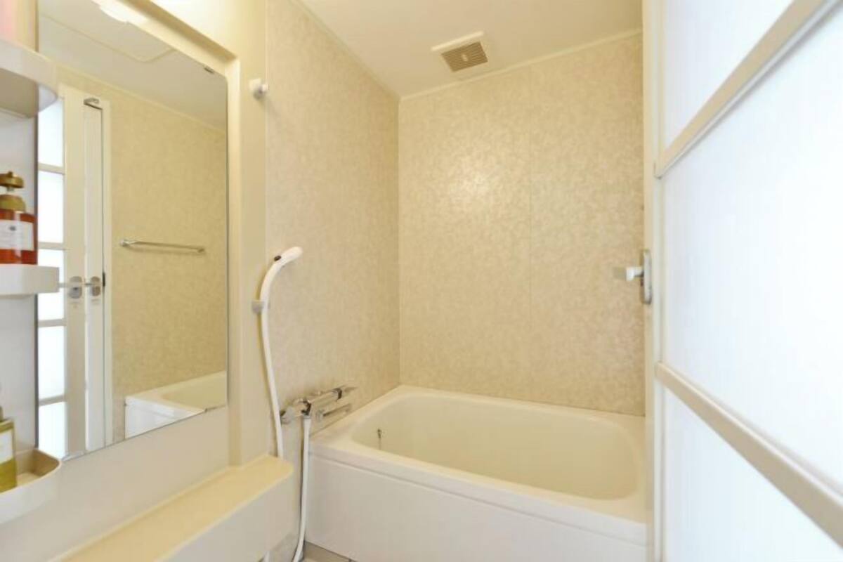 Free toiletries, hair dryer, slippers, electronic bidet