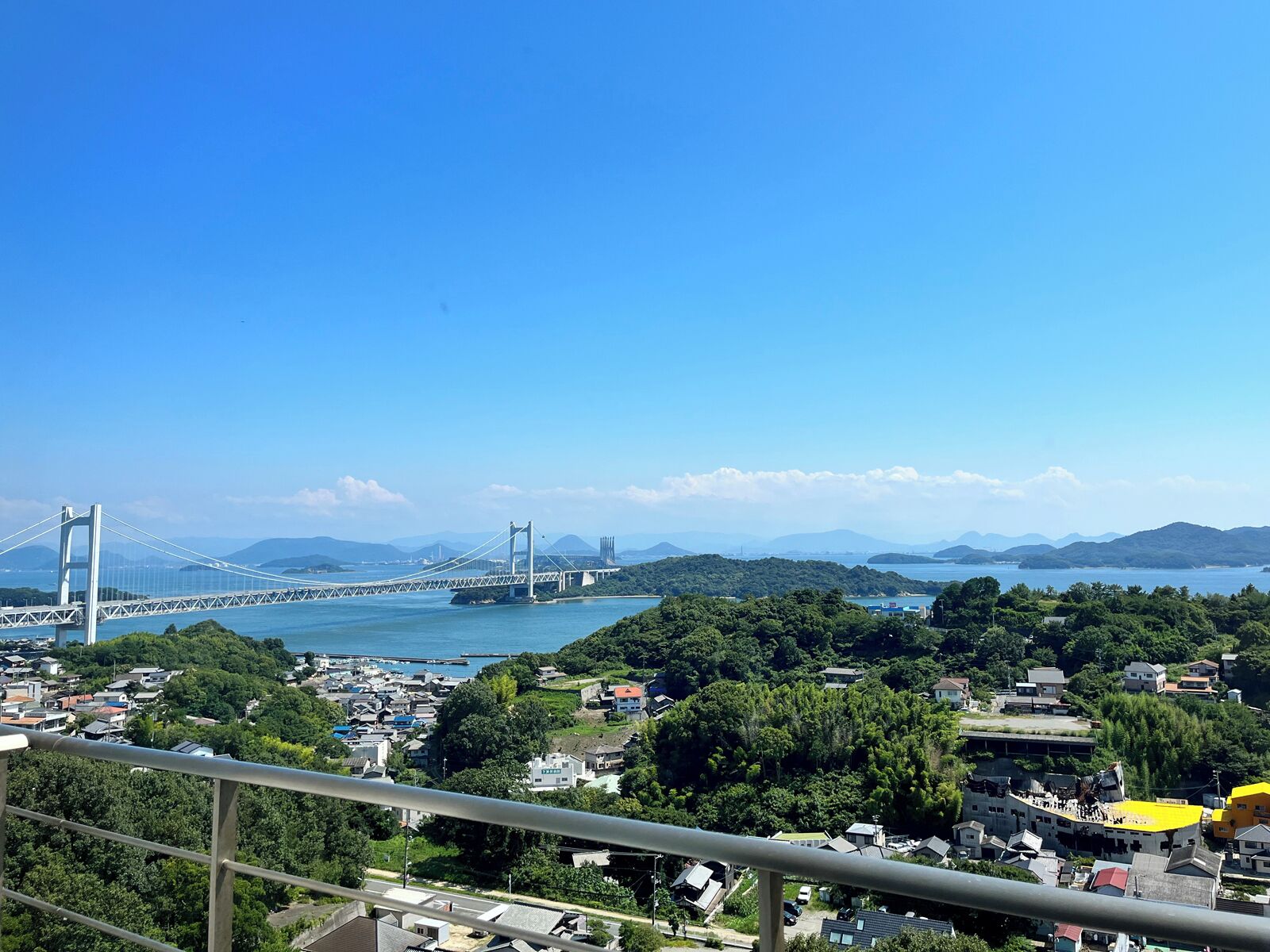 Uitzicht vanuit de kamer