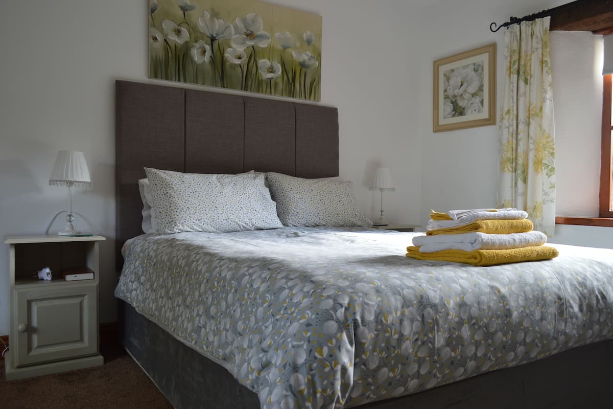 Suite Premium, balcón, vista al jardín | Cortinas blackout, tabla de planchar con plancha y wifi gratis